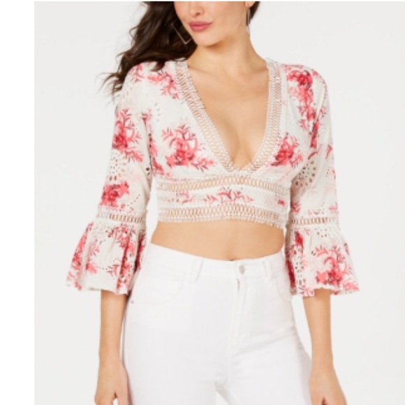 Guess Tops - Guess majolica print top